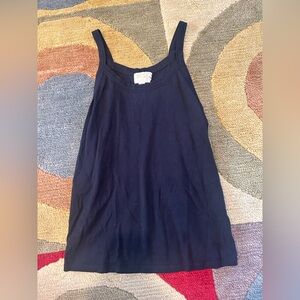 Nation LTD Los Angeles Organic Cotton Black Basic Tank Top Women’s Size Small